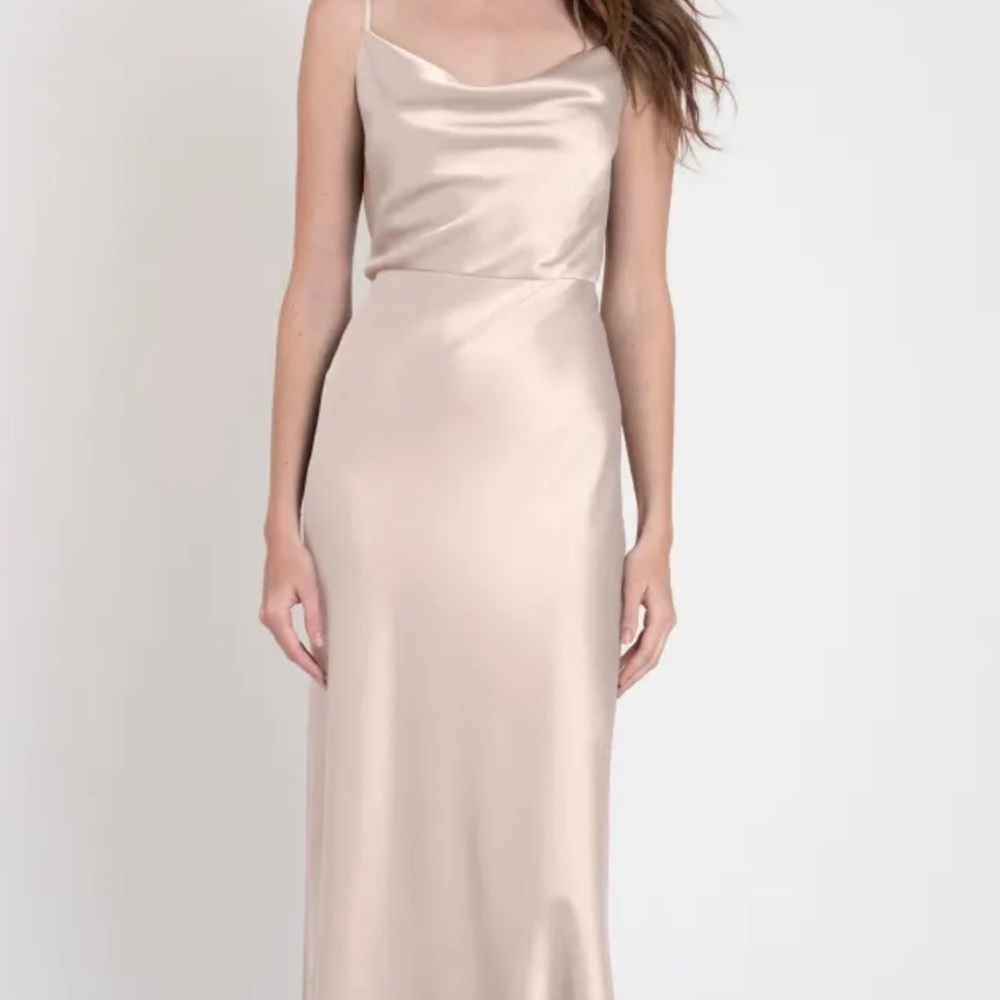 NWT Size 12 Jenny Yoo Sylvie Prosecco Gown